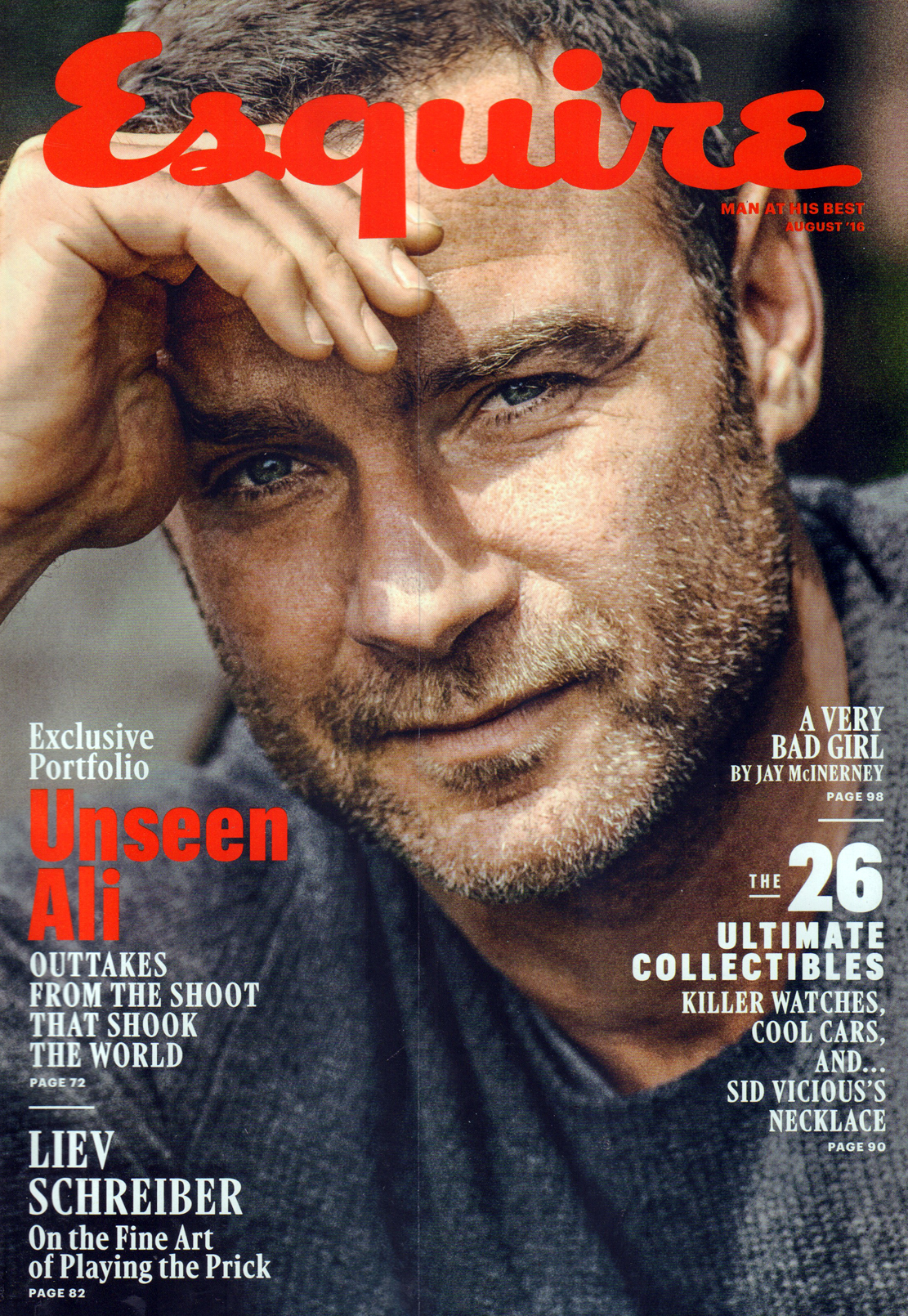 Esquire August 01, 2016 Issue Cover