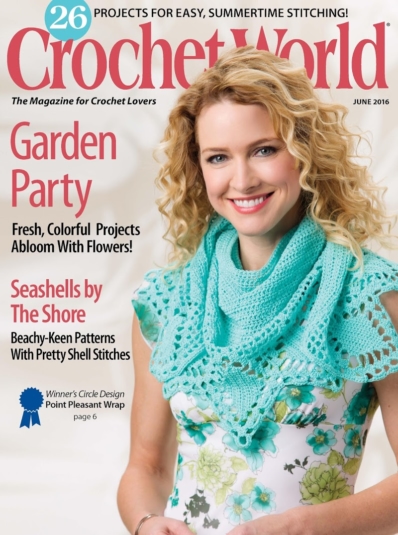 Crochet World June 01, 2016 Issue Cover