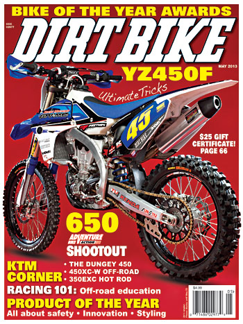 Dirt-Bike May 01, 2013 Issue Cover