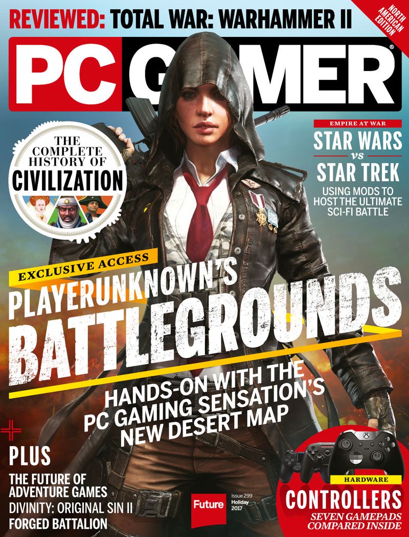 PC-Gamer-(US-Edition) December 25, 2017 Issue Cover