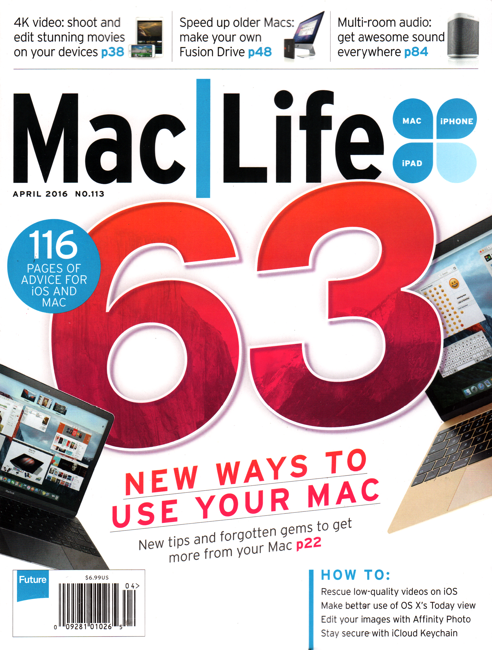 Mac-|-Life April 01, 2016 Issue Cover
