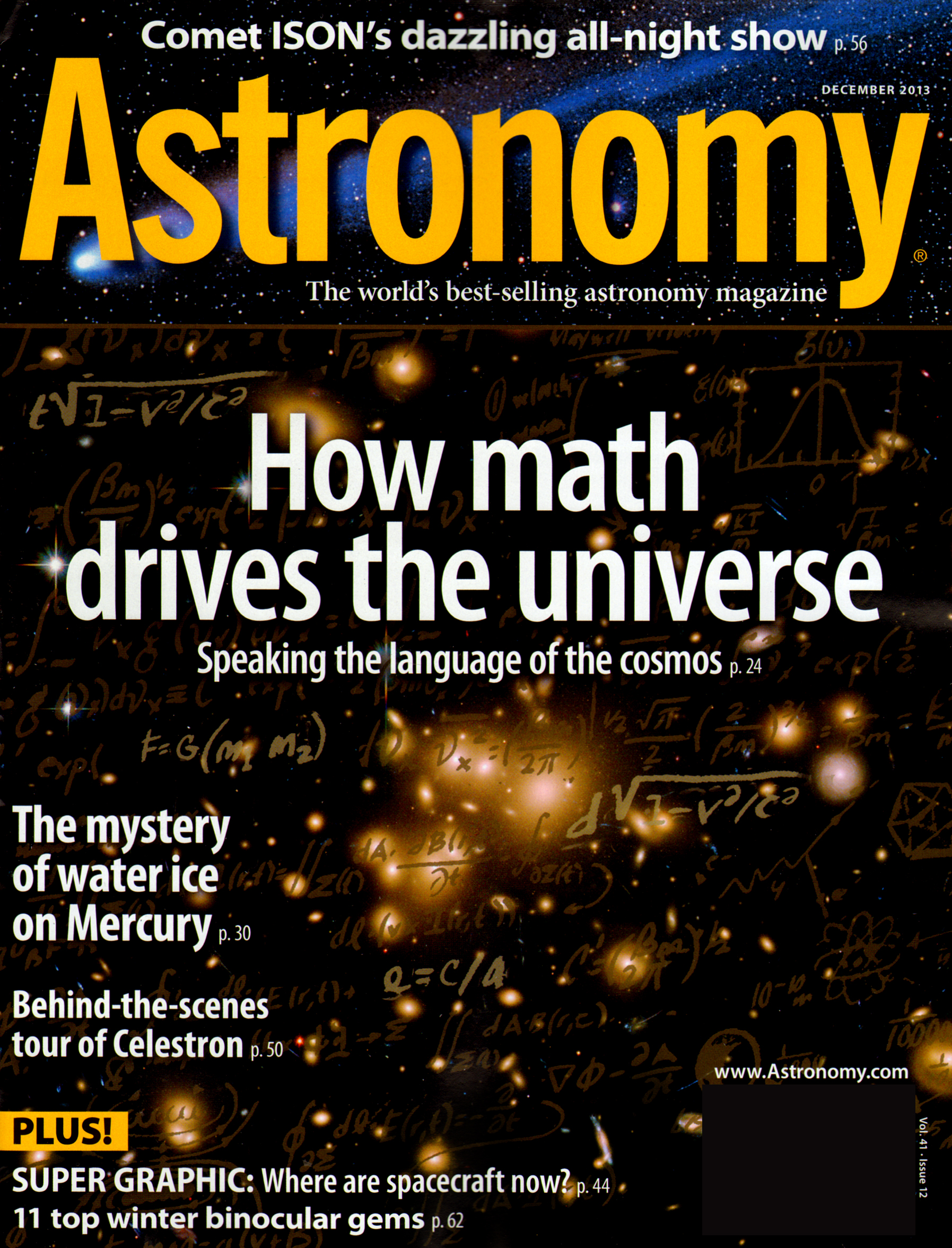 Astronomy December 01, 2013 Issue Cover
