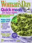 Womans-Day January 01, 2013 Issue Cover