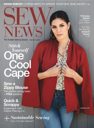 Sew News February 01, 2019 Issue Cover