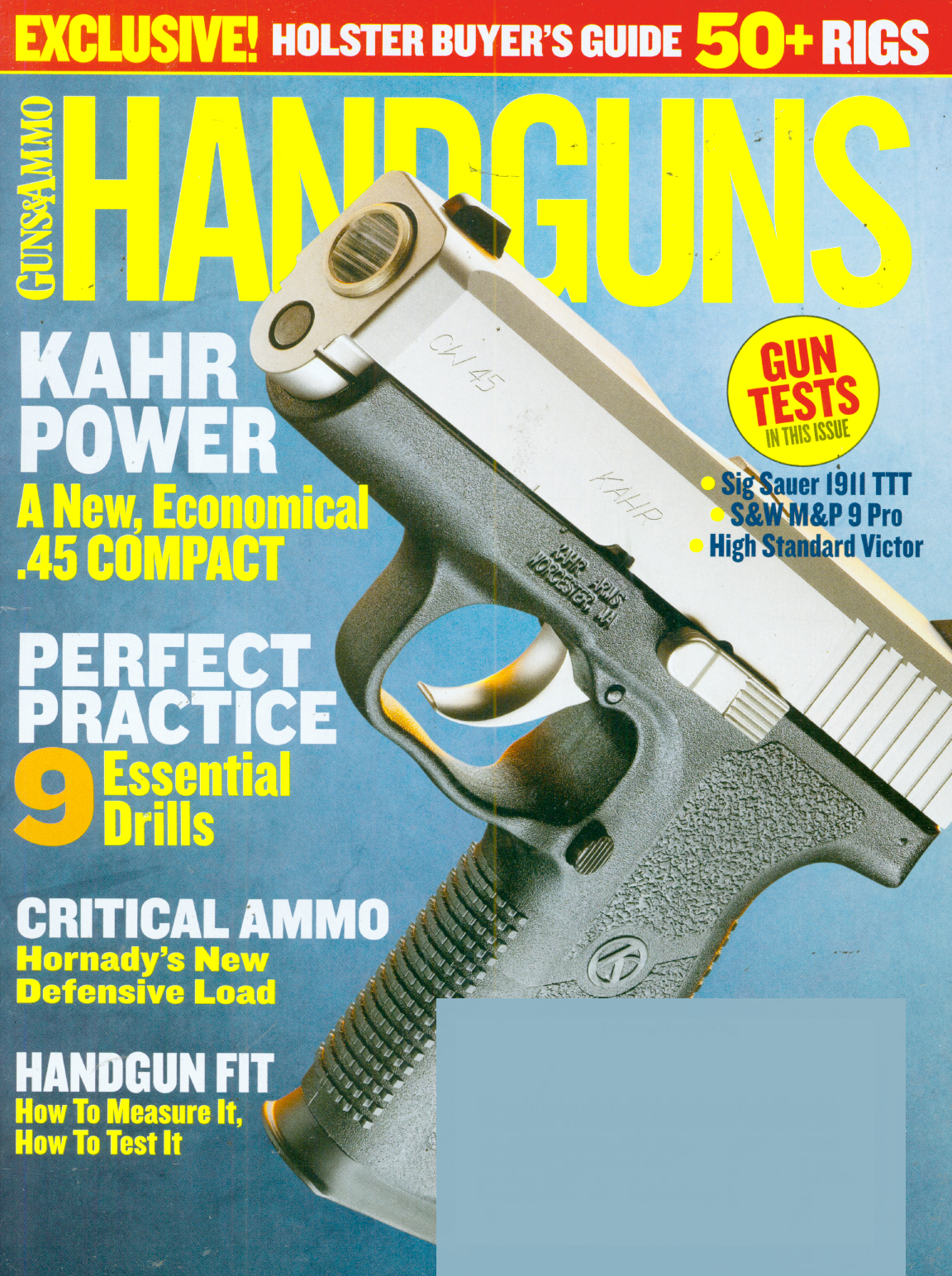 Guns-and-Ammo February 01, 2009 Issue Cover