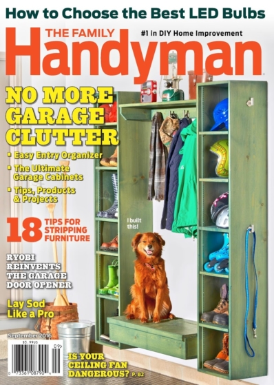 The Family Handyman September 01, 2016 Issue Cover
