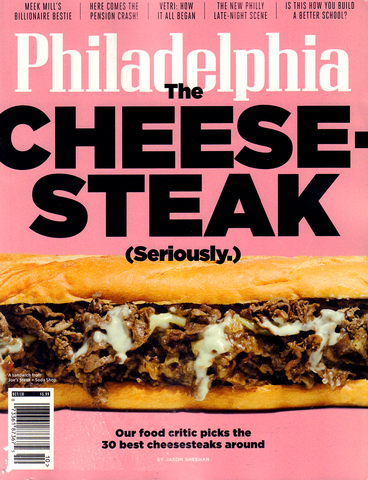 Philadelphia-Magazine October 01, 2018 Issue Cover