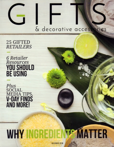 Gifts And Decorative Accessories November 01, 2018 Issue Cover