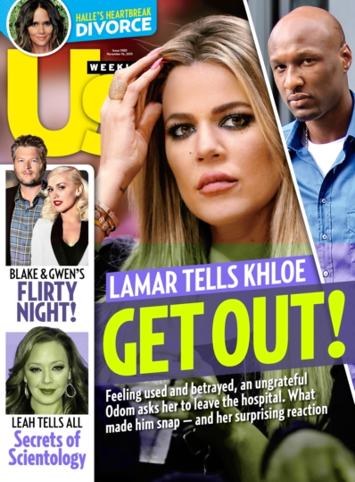 Us Weekly November 16, 2015 Issue Cover