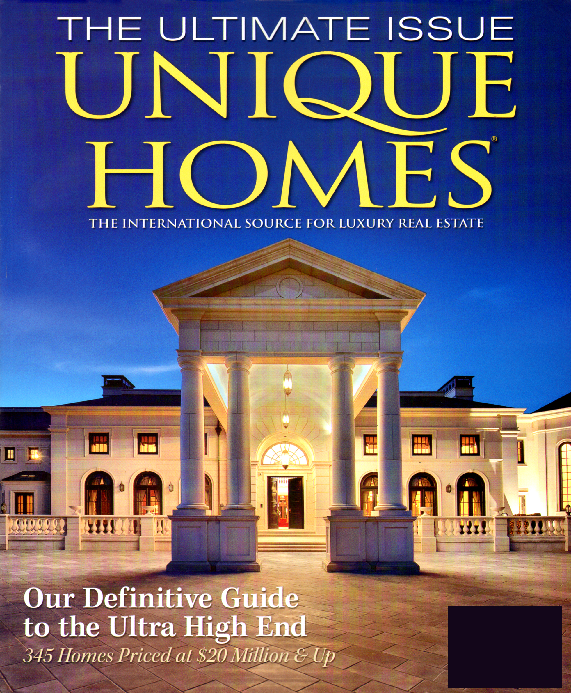 Unique-Homes June 01, 2012 Issue Cover