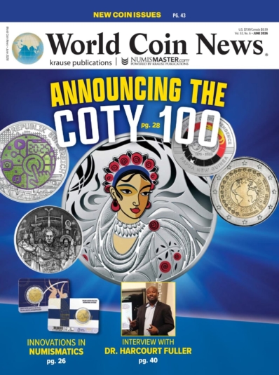 World Coin News June 01, 2026 Issue Cover