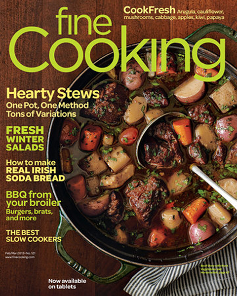 Fine-Cooking February 01, 2013 Issue Cover