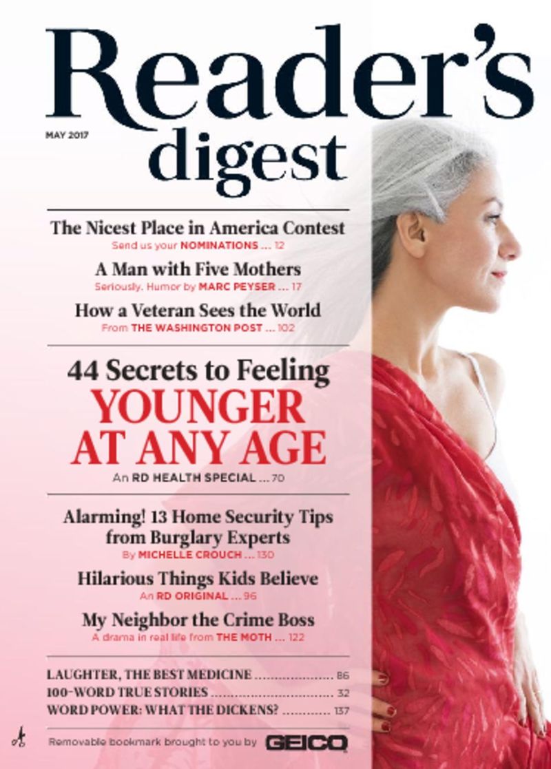 Readers-Digest May 01, 2017 Issue Cover