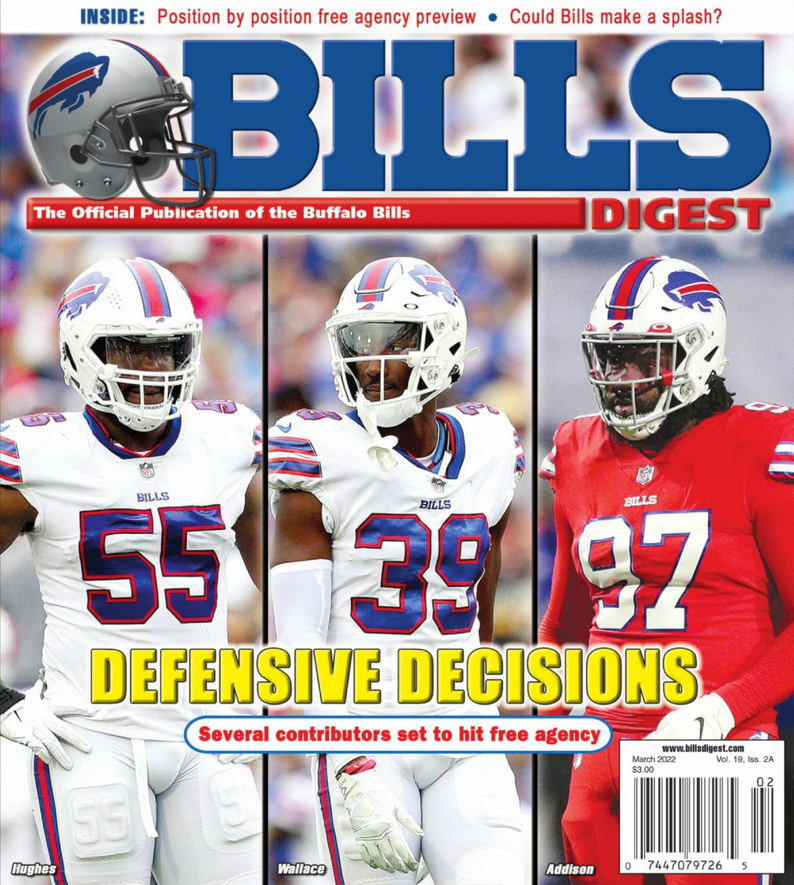 Bills-Digest March 01, 2022 Issue Cover