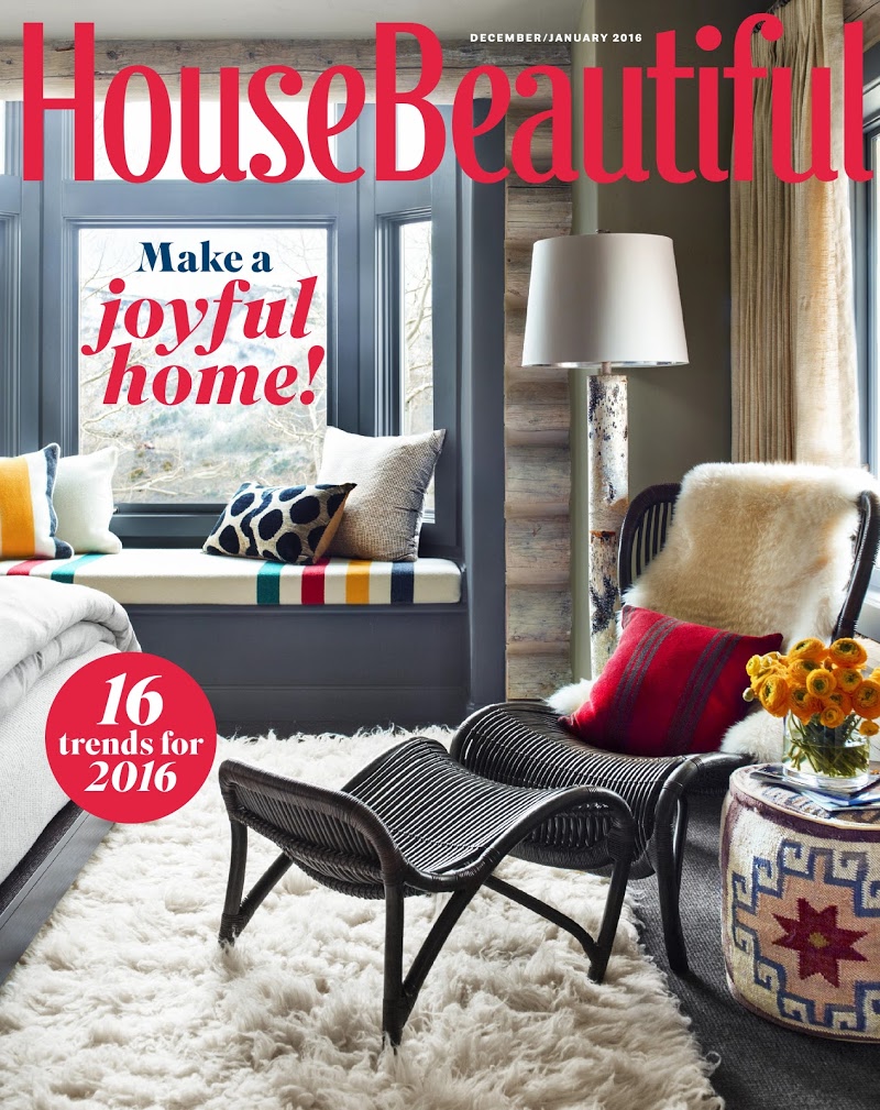 House-Beautiful December 01, 2015 Issue Cover