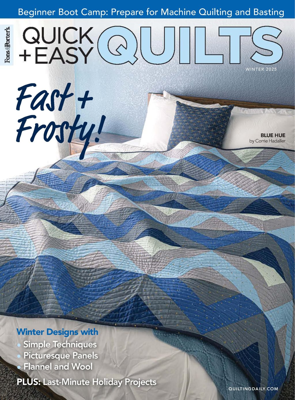 Quick-and-Easy-Quilts January 01, 2025 Issue Cover