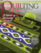 McCall's Quilting September 01, 2025 Issue Cover