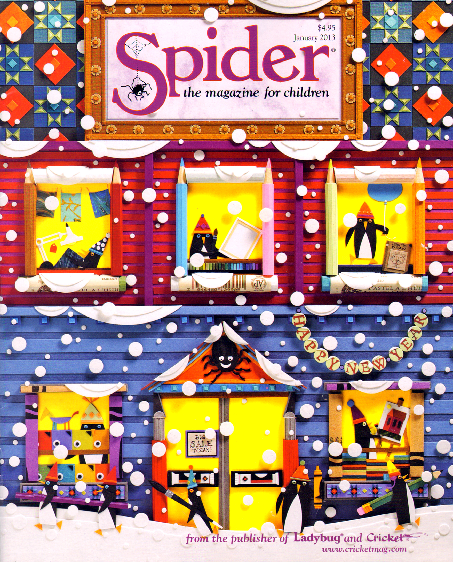 Spider January 01, 2013 Issue Cover
