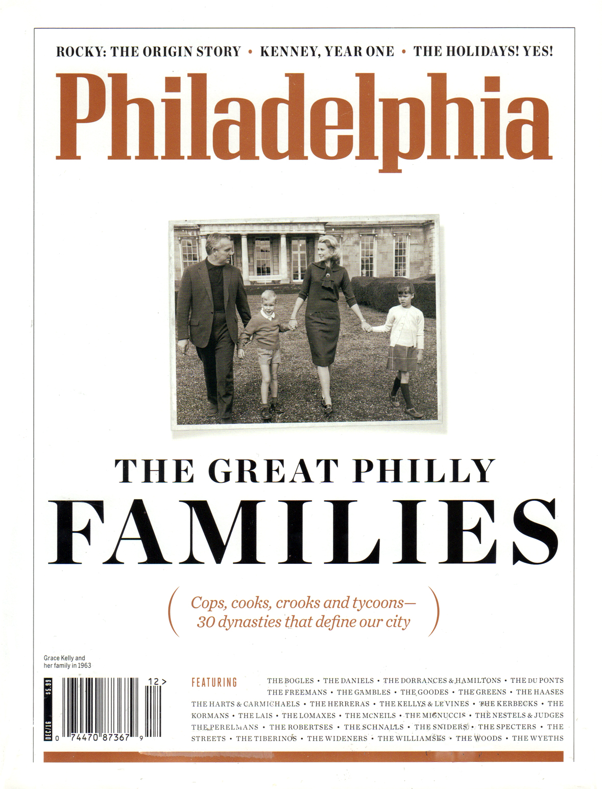 Philadelphia-Magazine December 01, 2016 Issue Cover