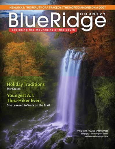 Blue Ridge Country December 01, 2017 Issue Cover