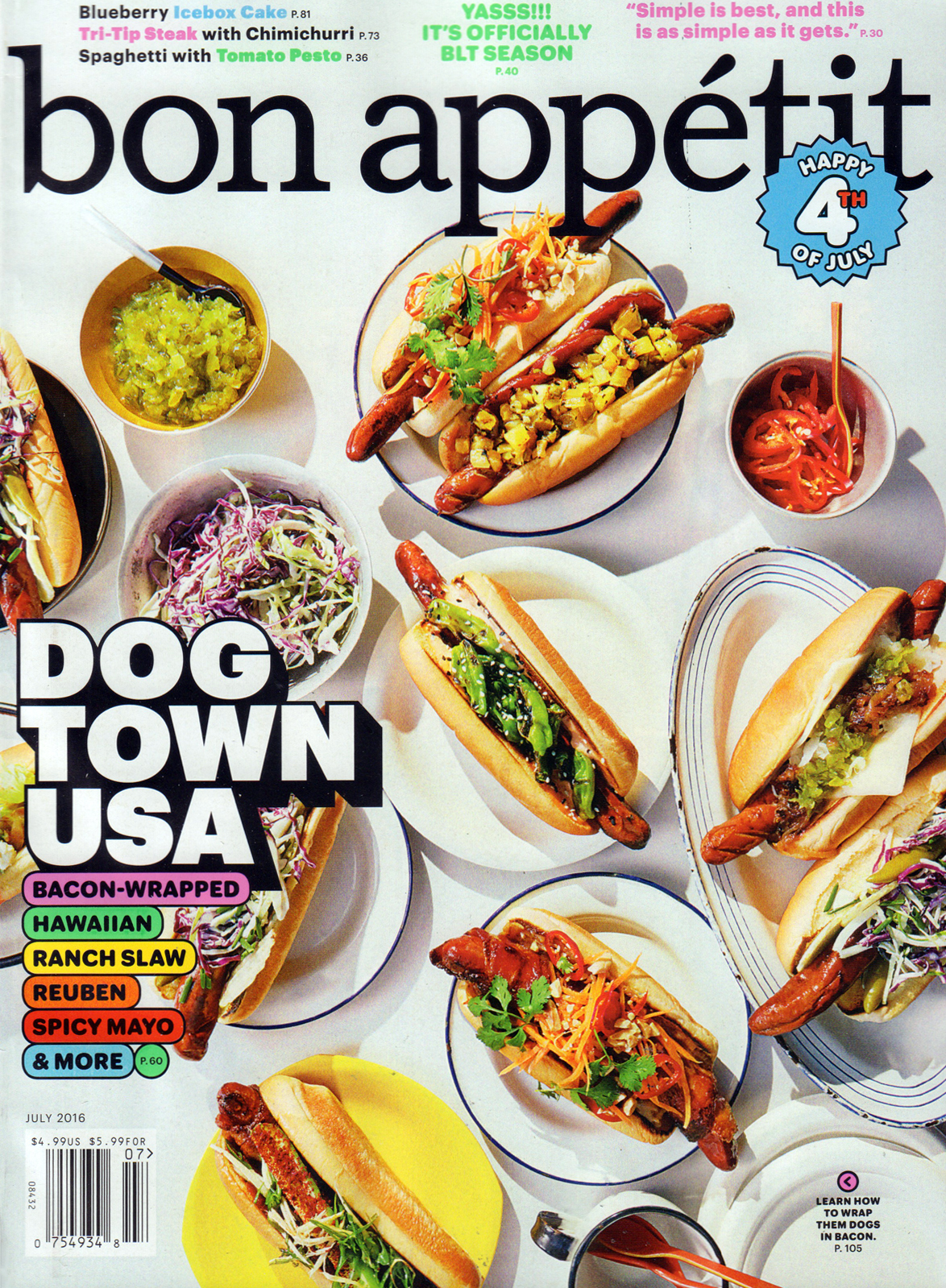 Bon-Appétit July 01, 2016 Issue Cover