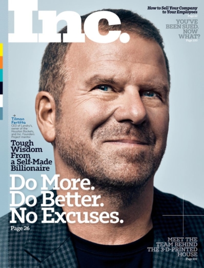 Inc. Magazine November 01, 2019 Issue Cover