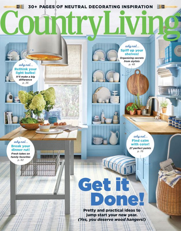 Country-Living January 01, 2020 Issue Cover