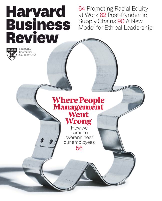 Harvard-Business-Review September 01, 2020 Issue Cover