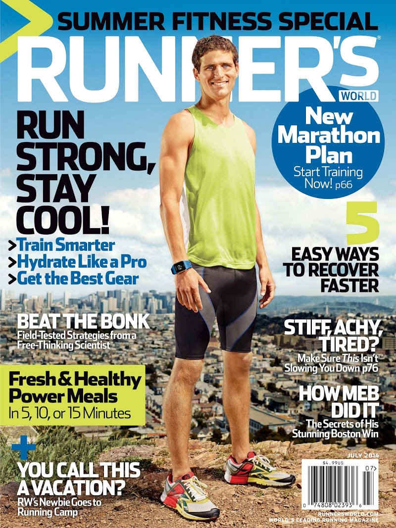 Runners-World July 01, 2014 Issue Cover