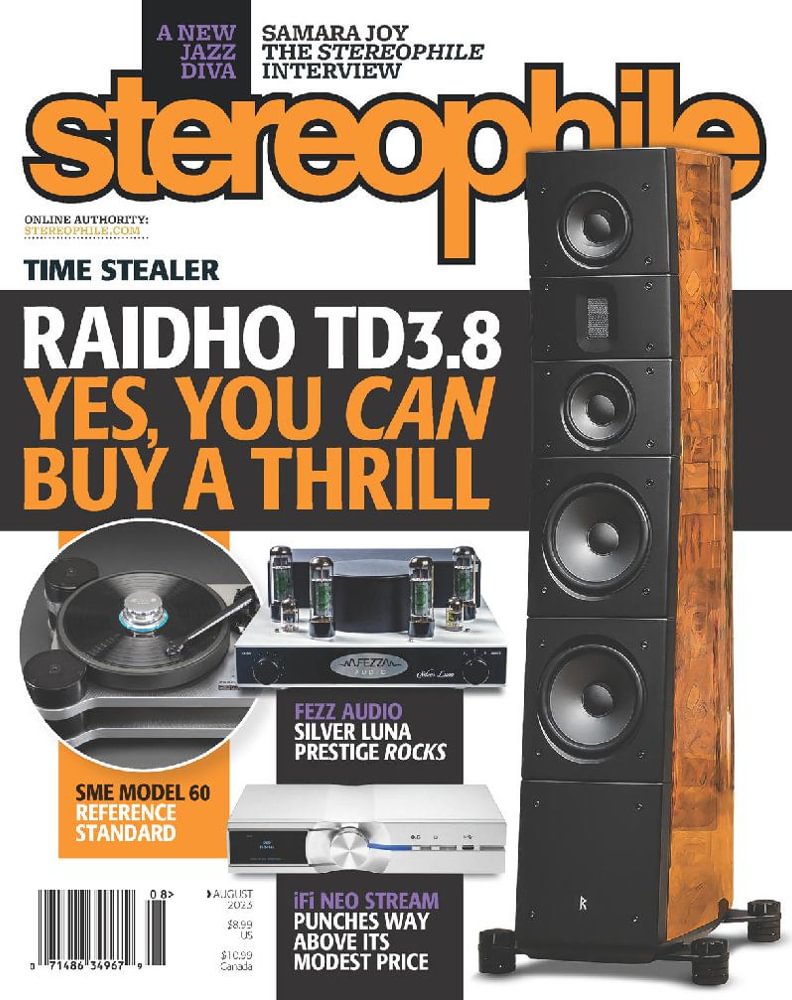 Stereophile August 01, 2023 Issue Cover