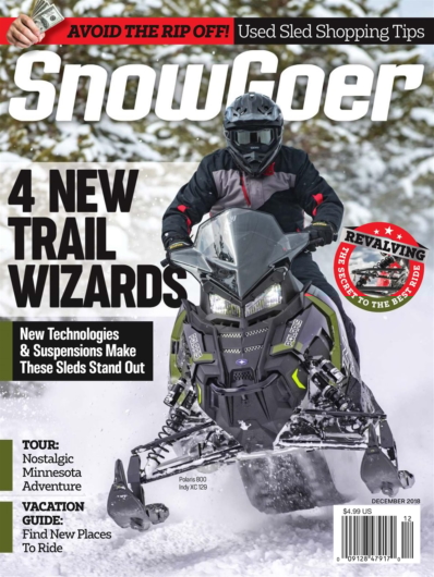 Snow Goer December 01, 2018 Issue Cover
