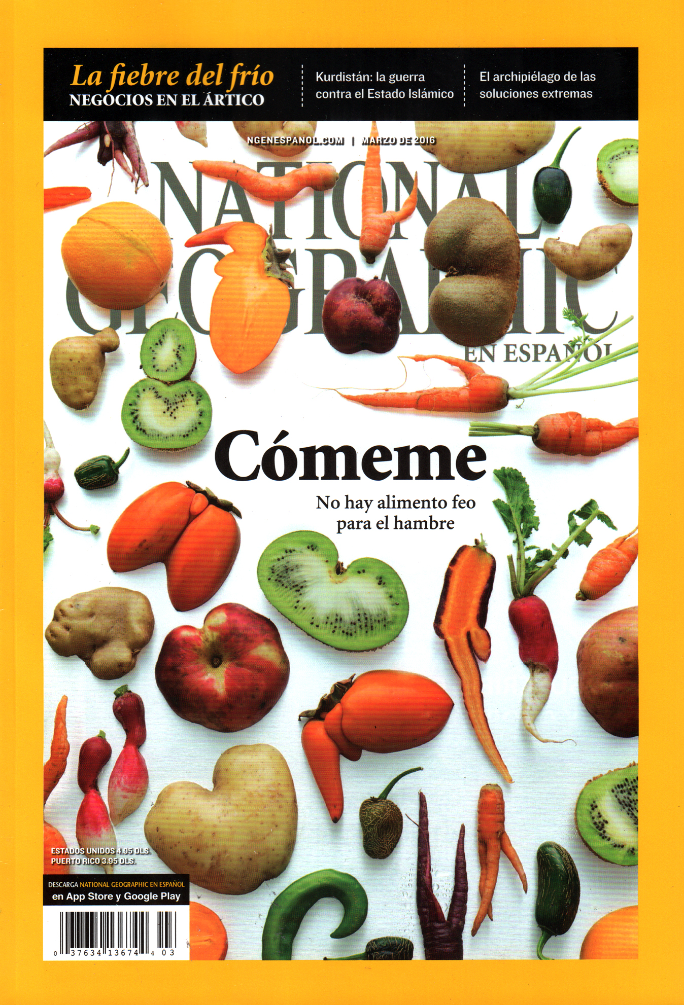 National-Geographic-En-Español March 01, 2016 Issue Cover