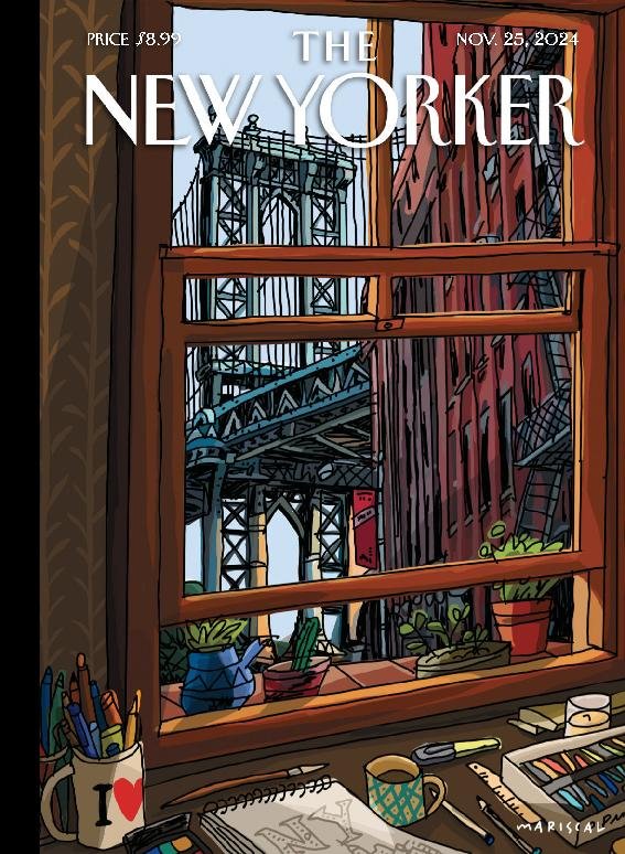 The-New-Yorker November 25, 2024 Issue Cover