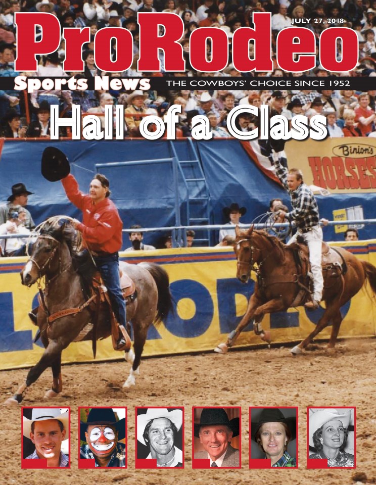 Pro-Rodeo-Sports-News July 27, 2018 Issue Cover
