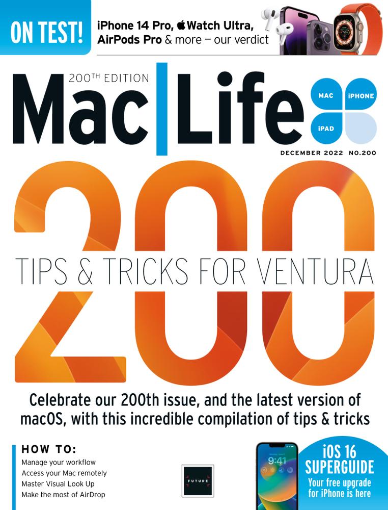 Mac-|-Life December 01, 2022 Issue Cover