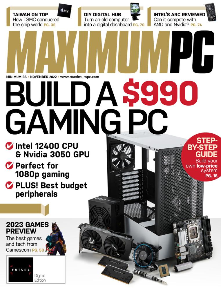 Maximum-PC November 01, 2022 Issue Cover