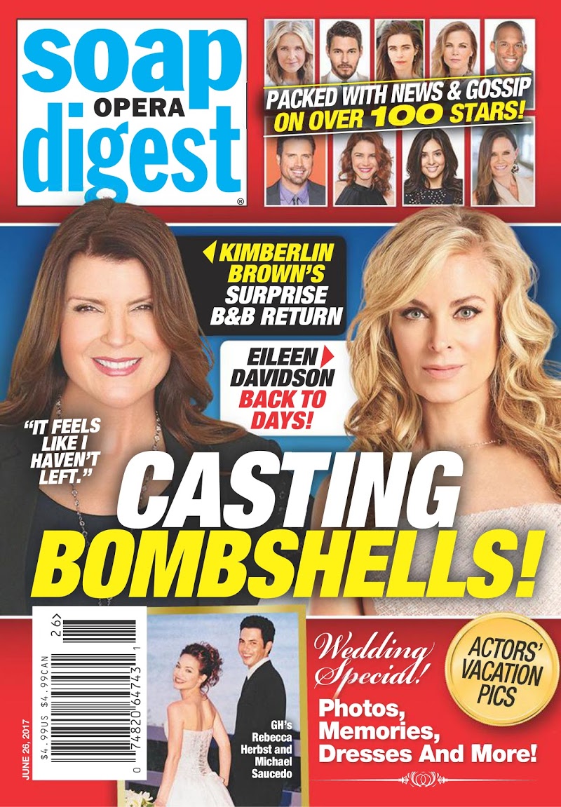 soap-opera-digest June 26, 2017 Issue Cover