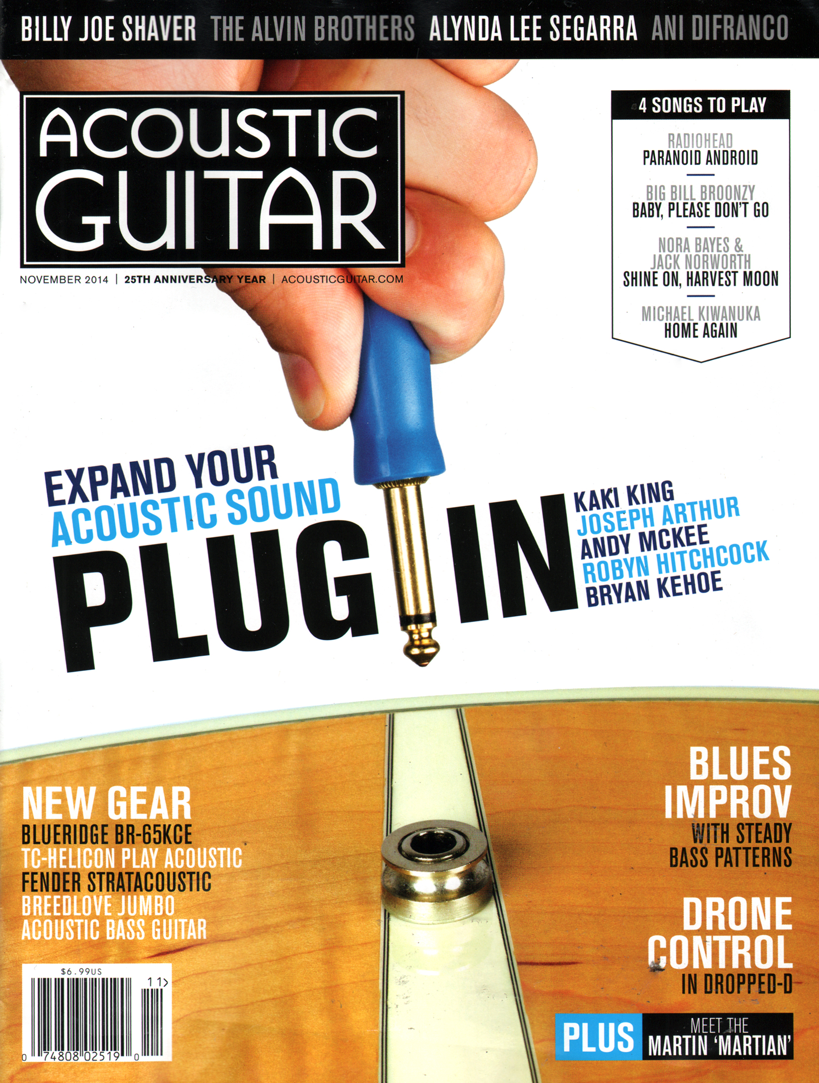 Acoustic-Guitar November 01, 2014 Issue Cover