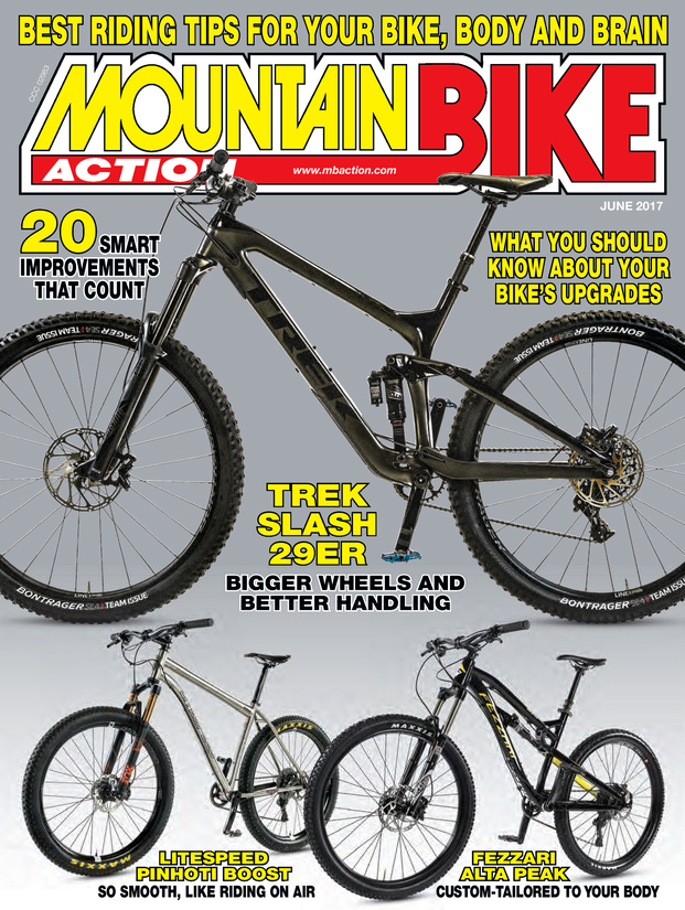 Mountain-Bike-Action June 01, 2017 Issue Cover