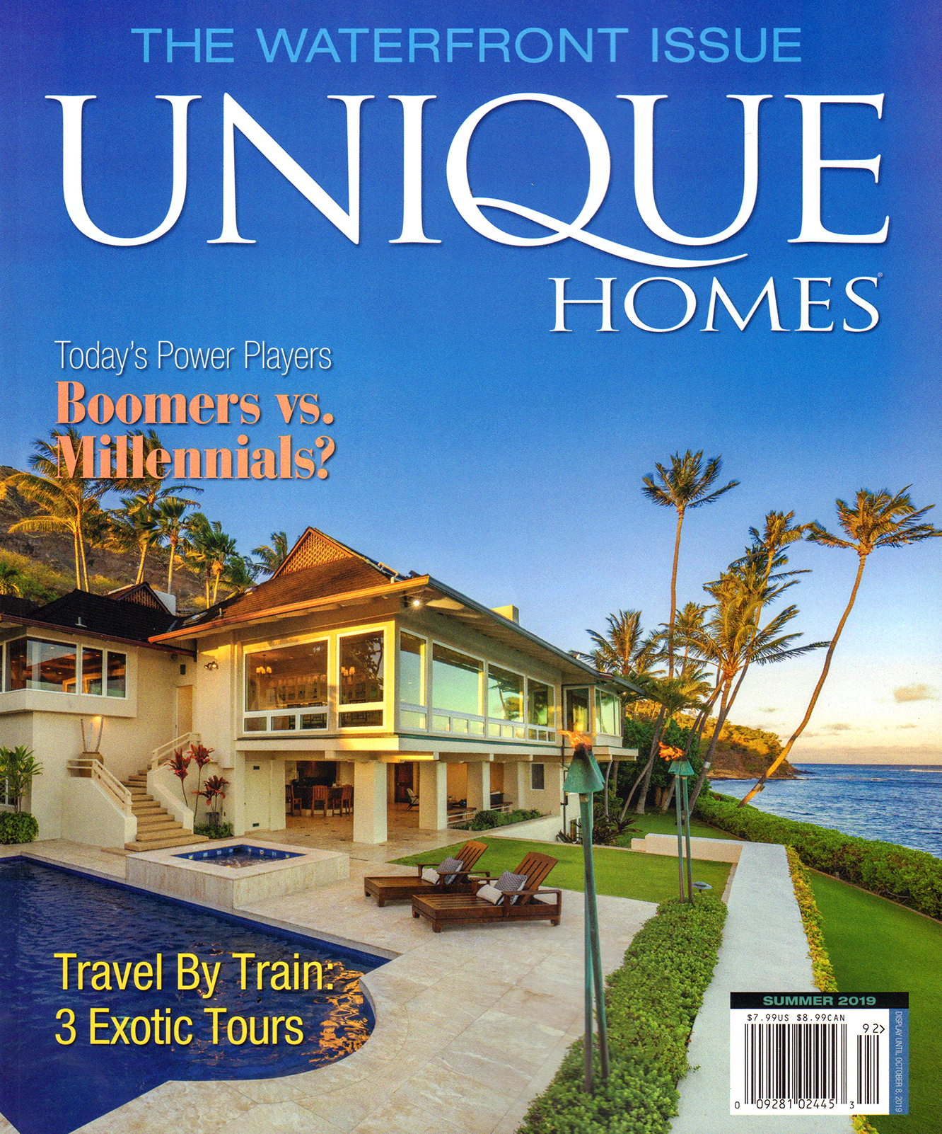 Unique-Homes August 01, 2019 Issue Cover