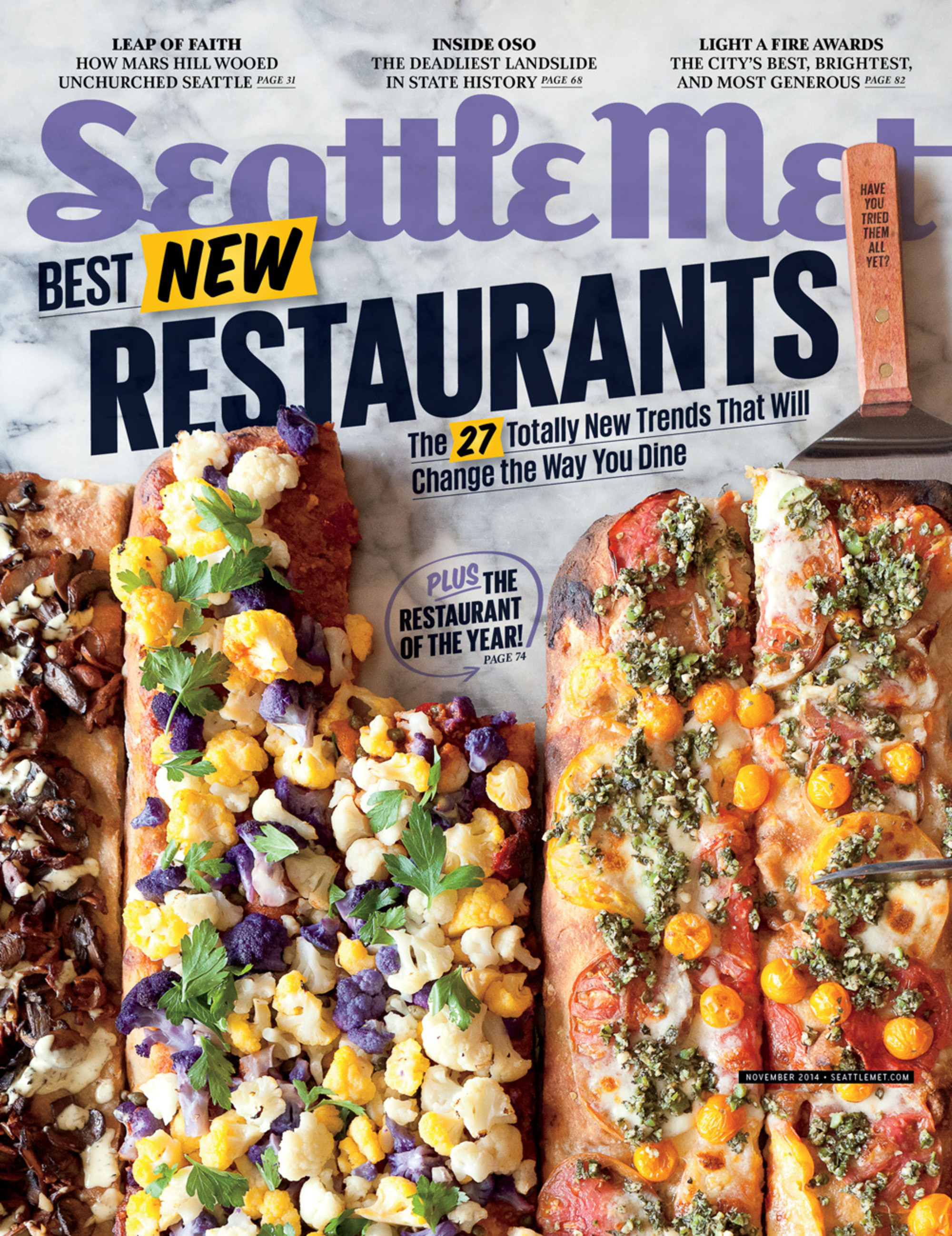 Seattle-Met November 01, 2014 Issue Cover
