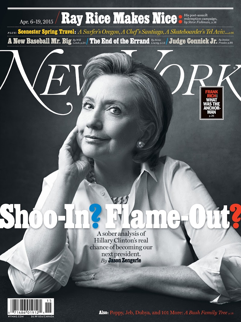 New-York-Magazine April 06, 2015 Issue Cover