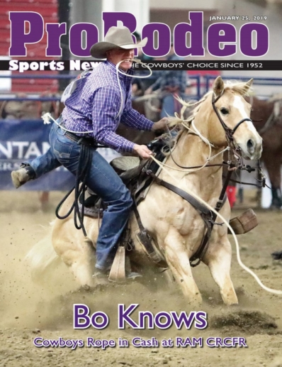 Pro Rodeo Sports News January 25, 2019 Issue Cover