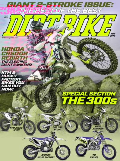 Dirt Bike May 01, 2019 Issue Cover