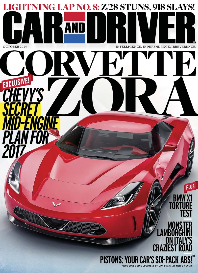 Car-And-Driver October 01, 2014 Issue Cover