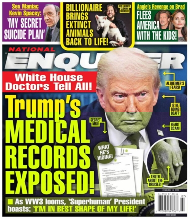 National Enquirer February 16, 2026 Issue Cover