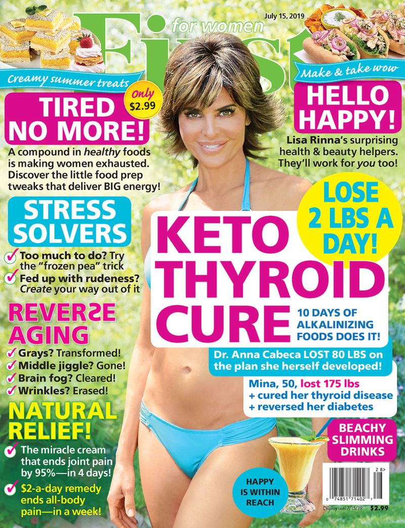 first-for-women July 15, 2019 Issue Cover
