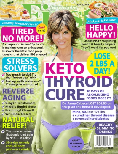 First for Women July 15, 2019 Issue Cover