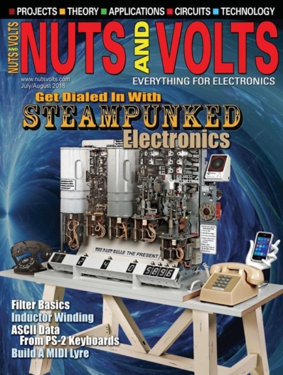 Nuts & Volts July 01, 2018 Issue Cover