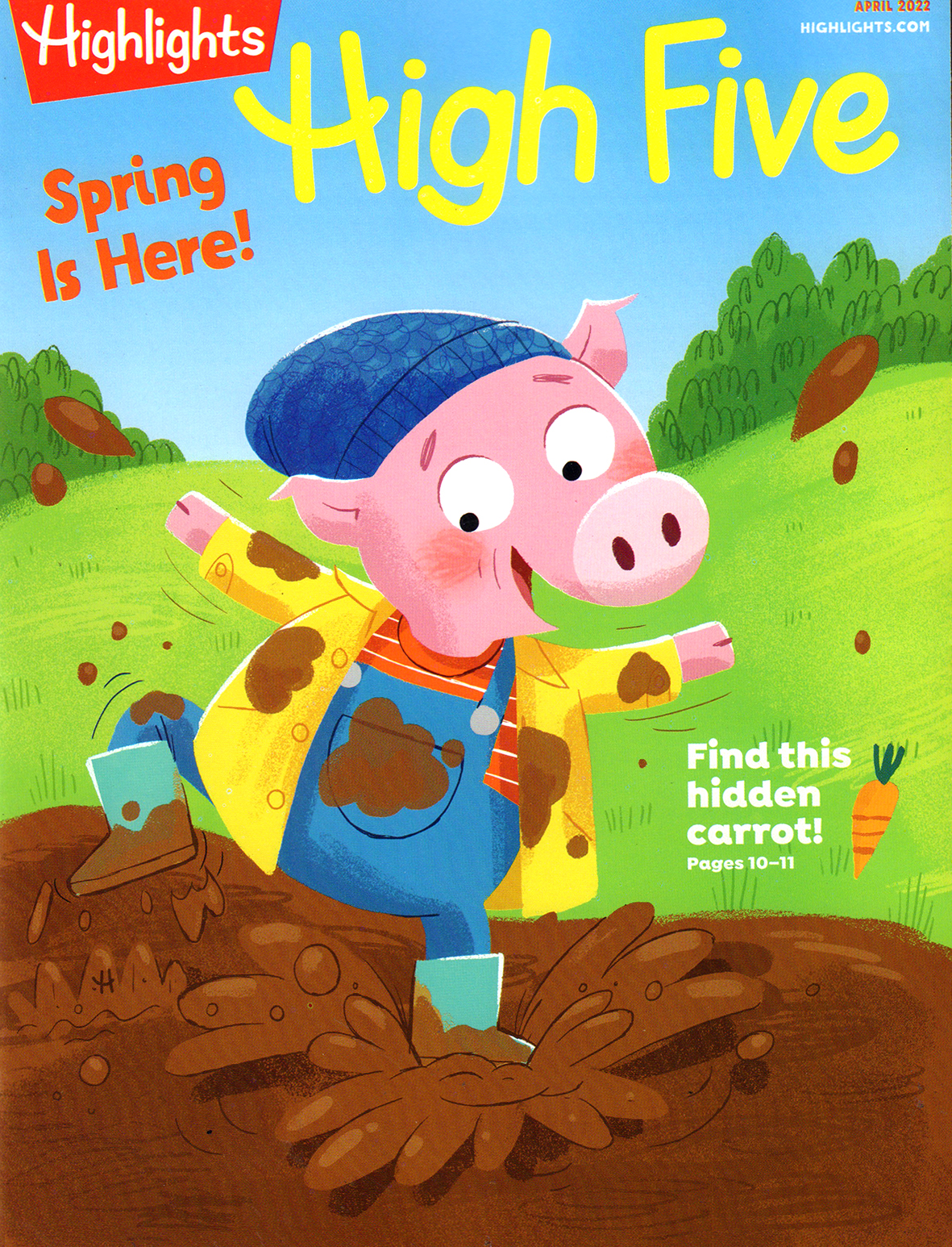 Highlights-High-Five April 01, 2022 Issue Cover